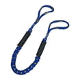thumbnail image 2 of Elastic Boat Bungee Dock Line Docking Rope Boat Ropes Strong Dock Line Stretches to 5.5ft Blue Yellow Dots, 2 of 9