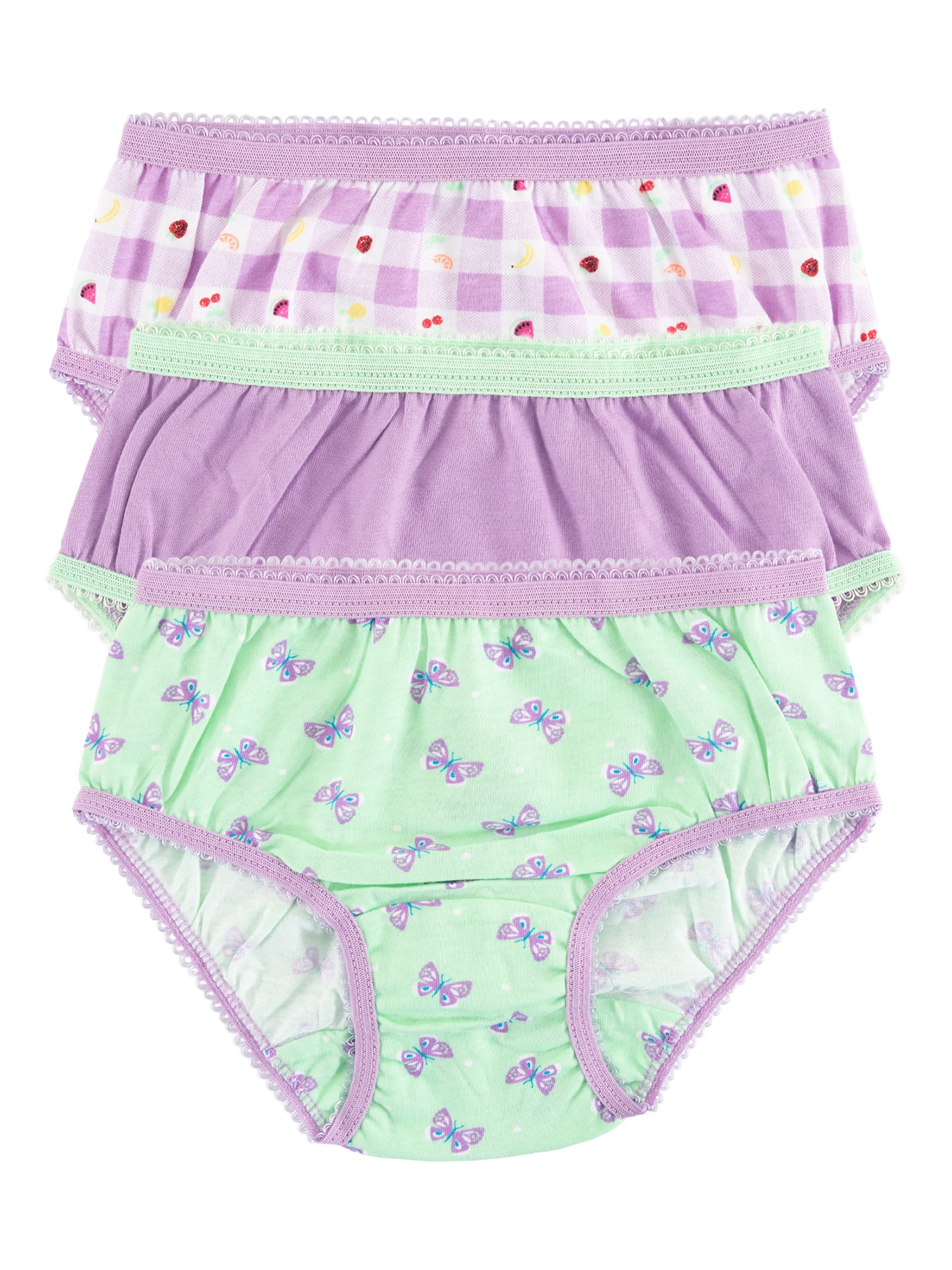 Wonder Nation Toddler Girl Briefs, 18-Pack, Sizes 2T-5T