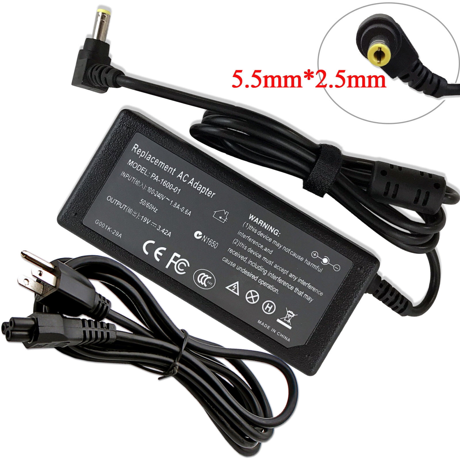 AC Adapter Charger for TOSHIBA TI1506 ACD83-110114-7100 Power