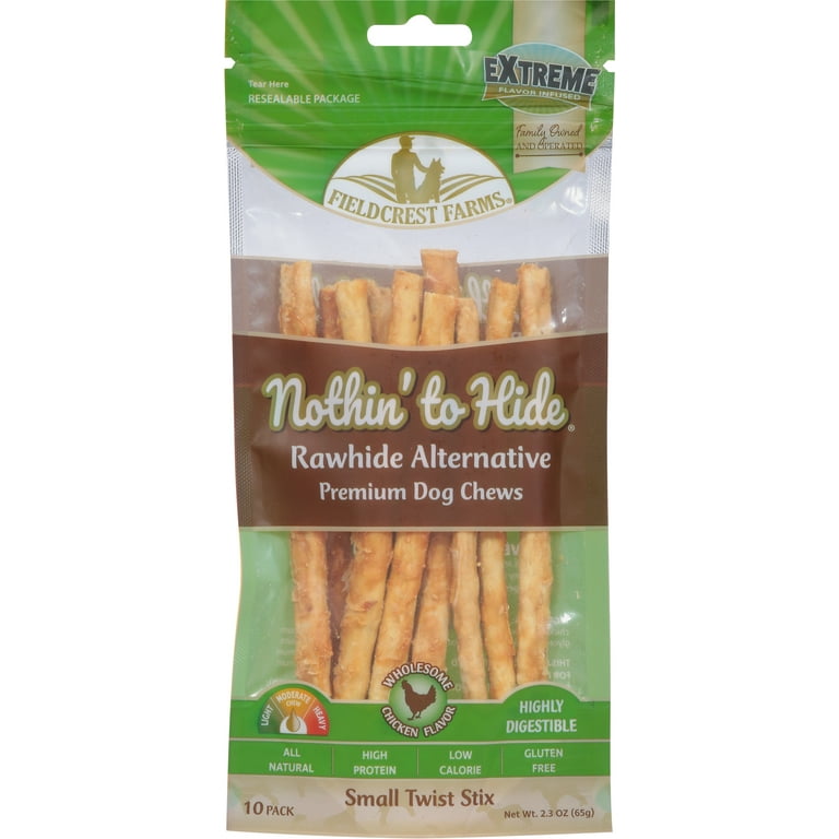 Fieldcrest Farms Rawhide Alternative Small Twist Stix Fieldcrest Farms Rawhide Alternative Small Twist Stix