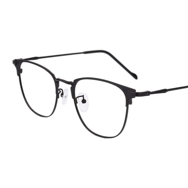 Gafas Bloqueadoras de Luz Azul Sunnimix Antifatiga Ocular Lente Transparente Montura Negro