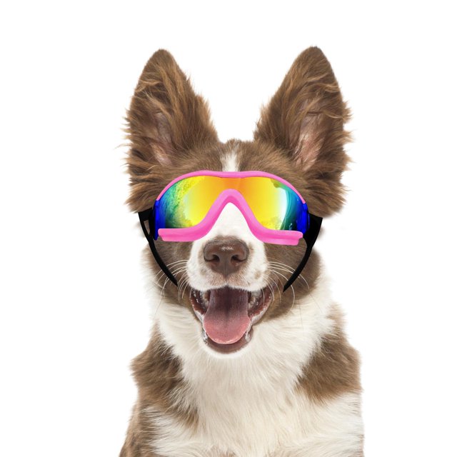 Gafas para Perro Billionchains con Protección Anti-UV Rosa