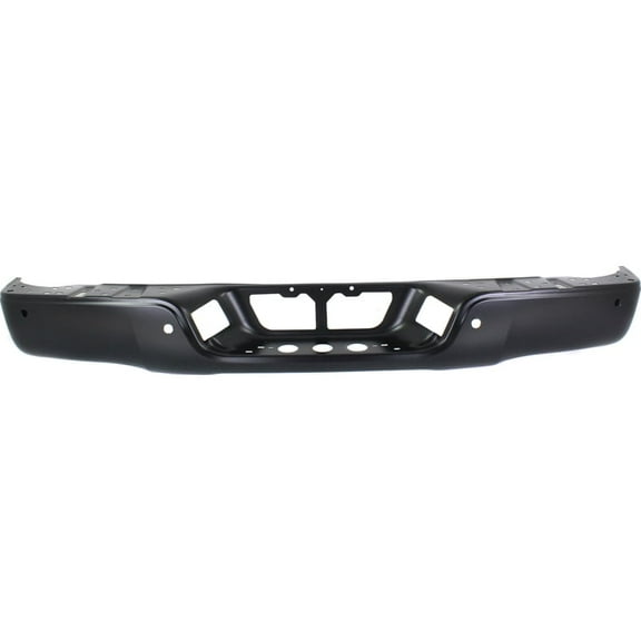 Rear Step Bumper Black For 2007-2013 Toyota Tundra