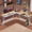 White, variant on XF XINFENG 50 inch Gaming Desk L Shape Desk Corner Computer Desk with Large Monitor Riser Stand for Home Office Sturdy Writing Work Desk,Pink