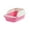 Pink, variant on Open Cat Litter Box with High Side,Anti-Splashing Cats Litter Pan,Kitten Toilet with Litter Sifting Scoop,Semi-Enclosed Removable Kittens Litter for Boxes Easy to Clean No Odor 11×17×7 inches