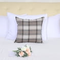 thumbnail image 2 of Unique Bargains Soft Plaid Decorative Throw Pillow Cover 18" x 18" #5, 2 of 7