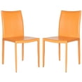 thumbnail image 2 of Safavieh Karna Modern Fully Upholstered Dining Chair, Set of 2, 2 of 9