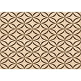 thumbnail image 1 of Ahgly Company Indoor Rectangle Patterned Sienna Brown Area Rugs, 8' x 10', 1 of 1
