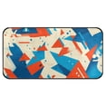 thumbnail image 4 of Abstract Geometric Art Design Non Slip Long Door Mat 39''x20'' Soft, Absorbent, for Kitchen, Bathroom, and Bedroom, 4 of 8