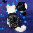 thumbnail image 1 of CBFFDC Collar Lapel Design Pet Clothes Fine Workmanship Pet Clothes Spider Shape Pattern Halloween Costume Funny for Cosplay Party, 1 of 5