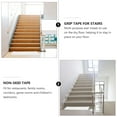 thumbnail image 2 of Troglfold stair treads TEHAUX Stair Treads Non-Slip for Wooden Steps (White, 2pcs),23.62"X5.91"(LxW), 2 of 11