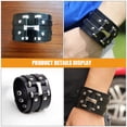 thumbnail image 4 of EXHUMKY Para De Cuero Con Vintage Y Detalle Decorativo, 4 of 8