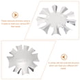 thumbnail image 4 of 6 unids de borde de uñas Trimmer Acero inoxidable French Nail Art Acrylic Smile Line Cutter, 4 of 5