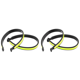 thumbnail image 1 of 2 uds., correas reflectantes para tobillo y pierna, Clip ajustable para pantalones de bicicleta para ciclismo nocturno, 1 of 5
