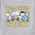 thumbnail image 3 of Peanuts - Teacher Squad - Men's Crew Neck Fleece Pullover, 3 of 6