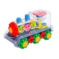 thumbnail image 5 of Electric Transparent Gear Train Toy with Flashing Lights and Music, 360 Rotation Toddler Toys for Kids above 3 Years Old, 5 of 5