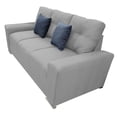 thumbnail image 3 of Sofa EL BAZAR STORE Suecia Lino Gris plata 3 plazas Modular Moderno, 3 of 5