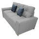 thumbnail image 3 of Sofa EL BAZAR STORE Suecia Lino Gris plata 3 plazas Modular Moderno, 3 of 5