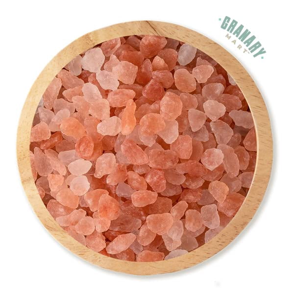 Himalayan Pink Salt Coarse Crystals by Granary Mart – Rich in Trace Minerals – Ideal for Grinder – Gourmet Grade - Unrefined & Natural - Affordable Wholesale Rate - 55 lbs Bulk Bag
