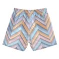 thumbnail image 7 of FORMRS Boys Swim Trunks Quick Dry Mesh Liner Boardshorts Sizes XS-XL, Purple Geometric, 7 of 7