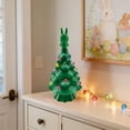 thumbnail image 4 of Easter Decor Easter Christmas Tree Shaped LED Resin Ornament with Colorful Lights Christmas Tree Window Decor Spring Holiday Decor Home Decor Collection, 4 of 6