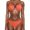 Orange, variant on ZHOGXU Women's Swimsuits Two Piece Solid Color Halter Neck Separate Top And Shorts Comfortable Stylish Bkinini Sets Swimwear For Beach Pool,Yellow,Xl