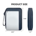 thumbnail image 2 of Electronics Organizer Travel, Travel Cord Organizer Case, Compact Electronics Accessories Bag - Nav, 2 of 5