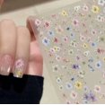 thumbnail image 2 of Pegatinas de uñas con flores secas, fácil aplicación y duraderas, 2 of 2
