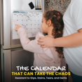 thumbnail image 3 of Calendario magnético Quick Canary Monthly de 17 x 12 pulgadas con 4 marcadores, 3 of 8