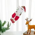 thumbnail image 4 of Christmas Santa Climbing Rope Doll, 12 Inch Hanging Decoration for Holiday Decor, Indoor Outdoor Festive Ornament with Santa Claus Design, 4 of 7