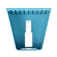 thumbnail image 2 of Estante de almacenamiento de plástico Matsuzay organizador de baño autoadhesivo azul, 2 of 6