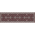 thumbnail image 4 of Art Carpet 841864102628 5 ft. Arabella Collection Traditional Border Woven Round Area Rug, Red, 4 of 4