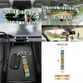 thumbnail image 7 of Renewold Car Seat Cover Set 15 PCS, with Steering Wheel Seat Belt Strap Rear View Mirror Cover Trash Can Cup Coaster Keychain Air Vent Storage Bag, American Tribal Highland Cow Sunflower Blue, 7 of 7