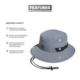 thumbnail image 2 of adidas Men's Victory 4 Bucket Hat, Grey/Black, Small-Medium, 2 of 5