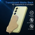 thumbnail image 5 of JETech Matte Case for Samsung Galaxy S23+ / S23 Plus 5G 6.6-Inch, Frosted Translucent Back Protective Slim Phone Cover, Anti-Fingerprints (Lime), 5 of 7