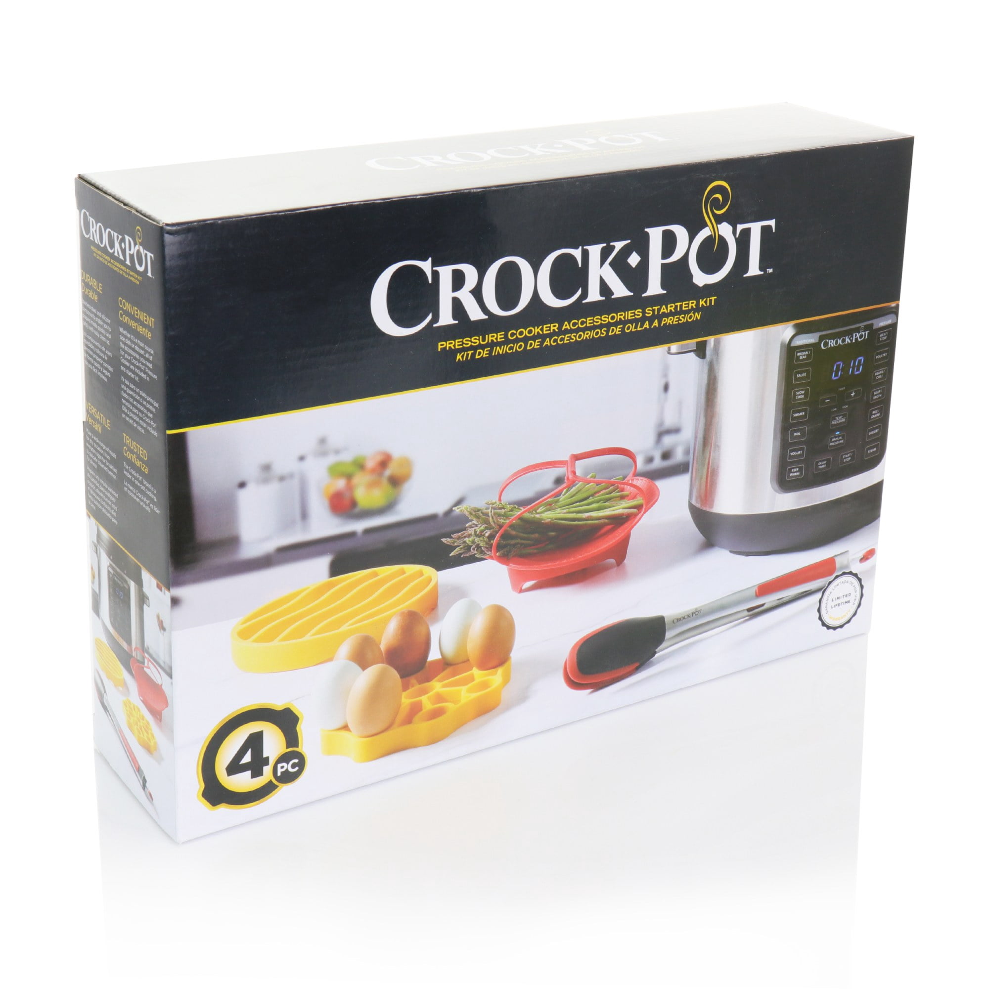 Crock-Pot 4 Piece Pressure Cooker Accessories Starter Kit
