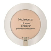 Neutrogena Mineral Sheers Powder Foundation, Soft Beige 50,.34 oz