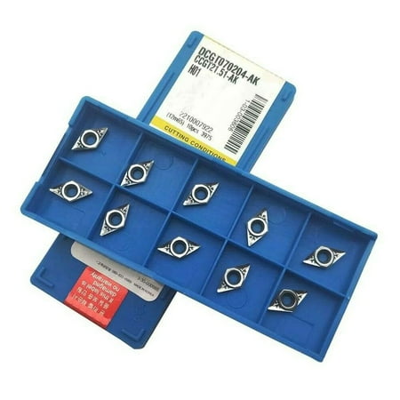 

DCGT070204-AK H01/ DCGT21.51-AK carbide insert turning blade for Aluminum tool