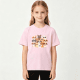 thumbnail image 2 of Cute Dogs Sunglasses Girls Graphic Tee, Retro Funny Puppy Pet 100% Cotton Kids Short Sleeve T-Shirt 4-13Y, 2 of 5
