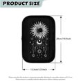 thumbnail image 6 of SEANATIVE Sun and Moon Refrigerator Door Handle Cover Set of 2 Kitchen Appliance Decor Handles Cover for Fridge Oven Microwave Dishwasher Washable Microwave Handle Wraps Cover, 6 of 7