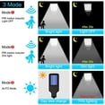 thumbnail image 2 of Luces Solares para Pared de Jardín, Luces con Sensor de Seguridad, Iluminación para y Jardines, Iluminación de Calles A, 2 of 5