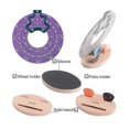 thumbnail image 3 of Circle of Fifths Wheel Metal Aluminum Alloy Melody Chord Wheel with Stand Holder, 3 of 5