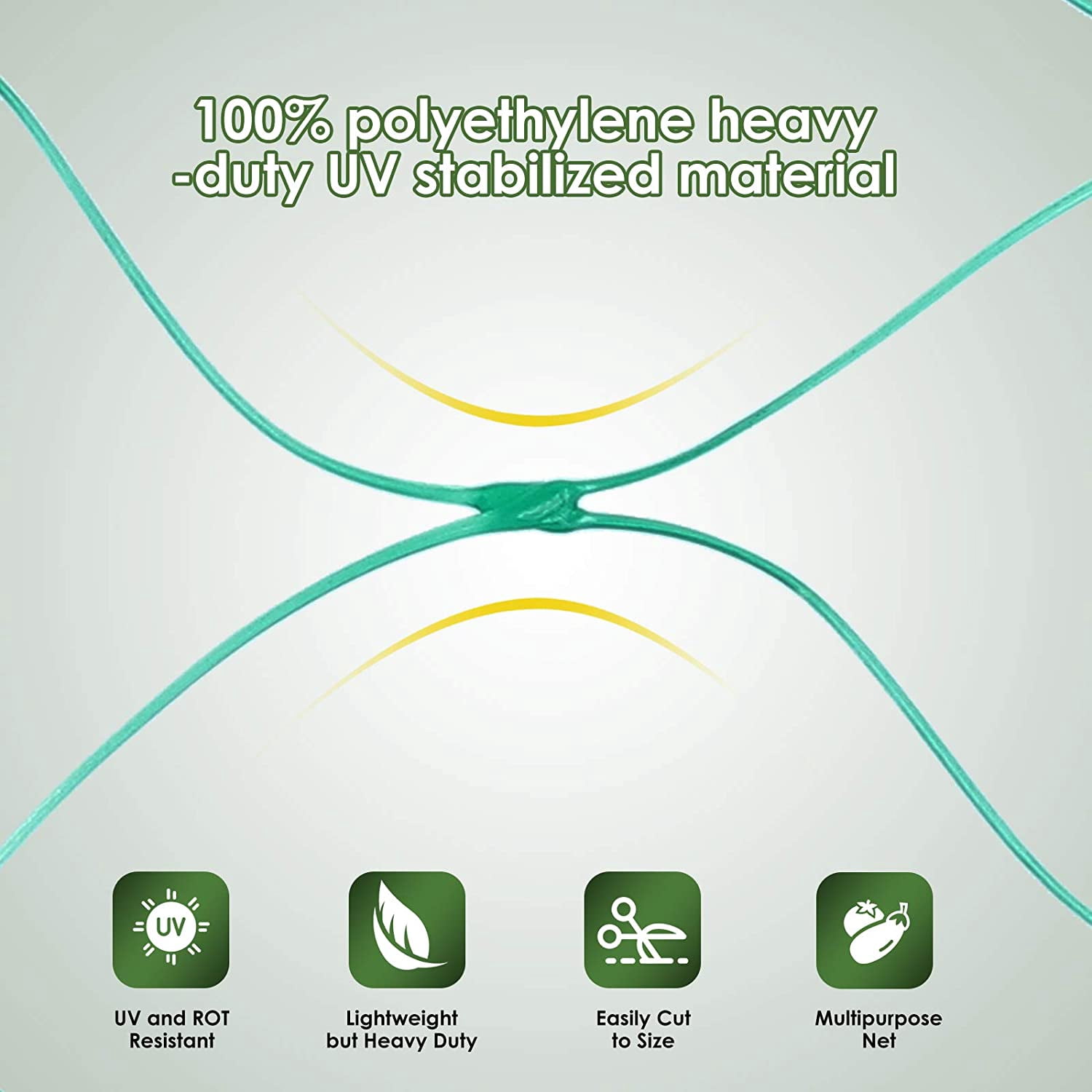 Bird Netting for Garden Protect Vegetable Plants and Fruit Trees13X20Ft,Plastic Trellis Netting for Birds, Deer,Squirrels and Other Animals