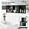thumbnail image 3 of BeesClover Niche en Acier Inoxydable Prête pour Douches Rangement Salle de Bain Boîte de Douche Encastrée, Étanche Étanche Intérieur, 3 of 6