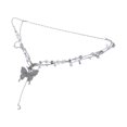 thumbnail image 2 of yotijay Waist Chain Alloy Stylish Adjustable Layered for Ladies for Dress Body Chain C, 2 of 9