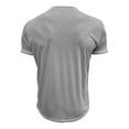 thumbnail image 4 of Lumivie Workout Muscle Shirts For Men Gym Summer Tops For Men 2025 Dressy Tshirts Shirts For Men Oversized Blouses For Men Plus Size Dressy Mens Graphic T Shirts Vintage, 4 of 5