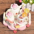 thumbnail image 3 of De Comida De , De Té De Fresa, De Platos De Taza De Caldera En Miniatura, Accesorios De Cocina Para Y Niñas Hugo Juguetes de cocina para niños, 3 of 10