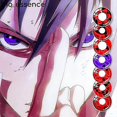 thumbnail image 1 of 2pcs/pair Sharingan Contact Lenses For Eyes Color Cosplay Anime Eyes Lens Uchiha Sasuke Hatake Kakashi Lenses Halloween, 1 of 2