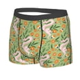 thumbnail image 2 of Wukai Snake And Floral Print Men’s Underwear Breathable Boxer Briefs,&nbsp;Moisture Wicking & Breathable-, 2 of 7