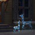 thumbnail image 3 of vidaXL Christmas Decoration Reindeer Family Lighting Acrylic with 160 LEDs, 3 of 10